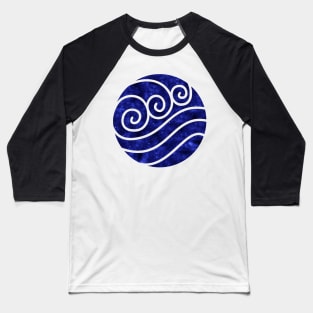 Avatar: The Last Airbender - Water Symbol (Galaxy Design) Baseball T-Shirt